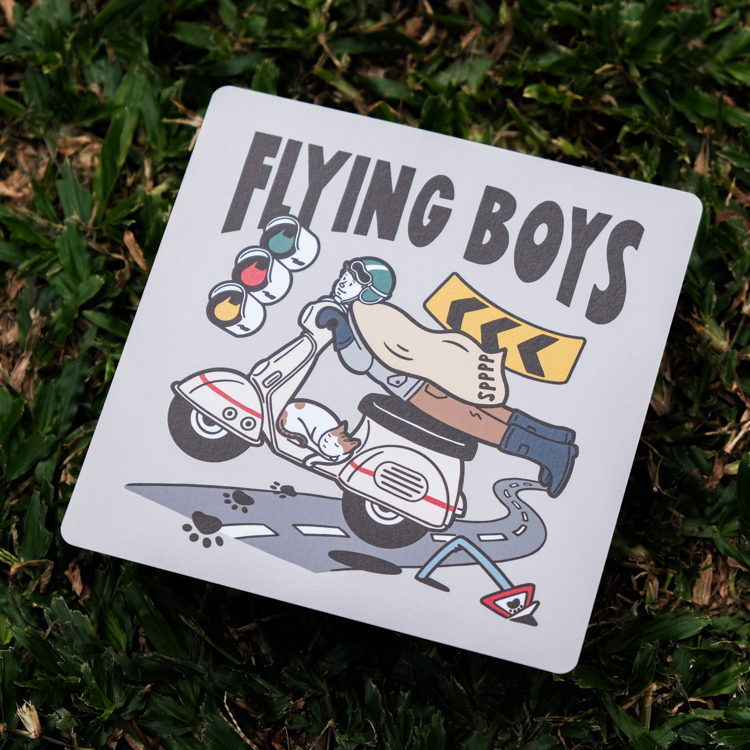 SPPPP｜Flying Boys｜明信片｜新機車飛人