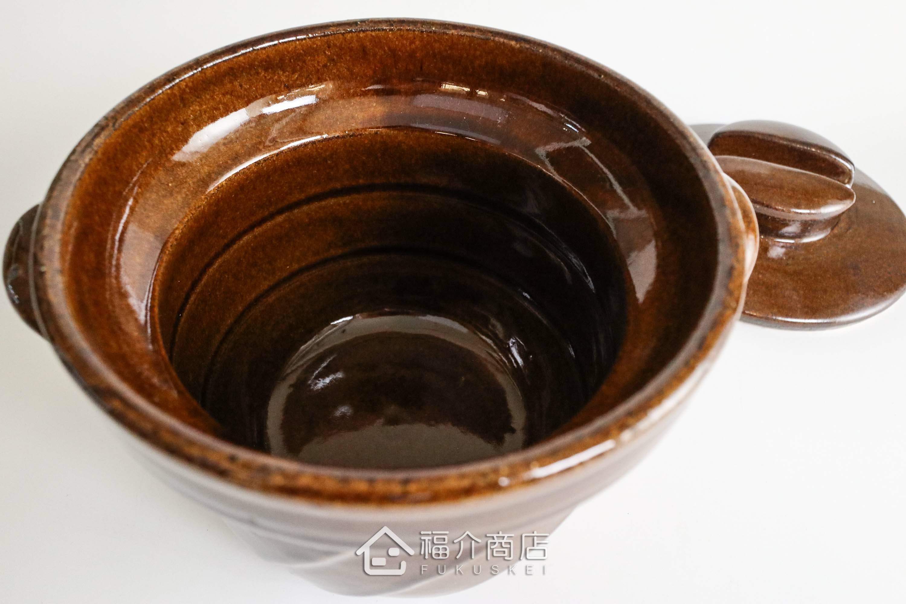 煮飯用陶瓷材質的飯鍋