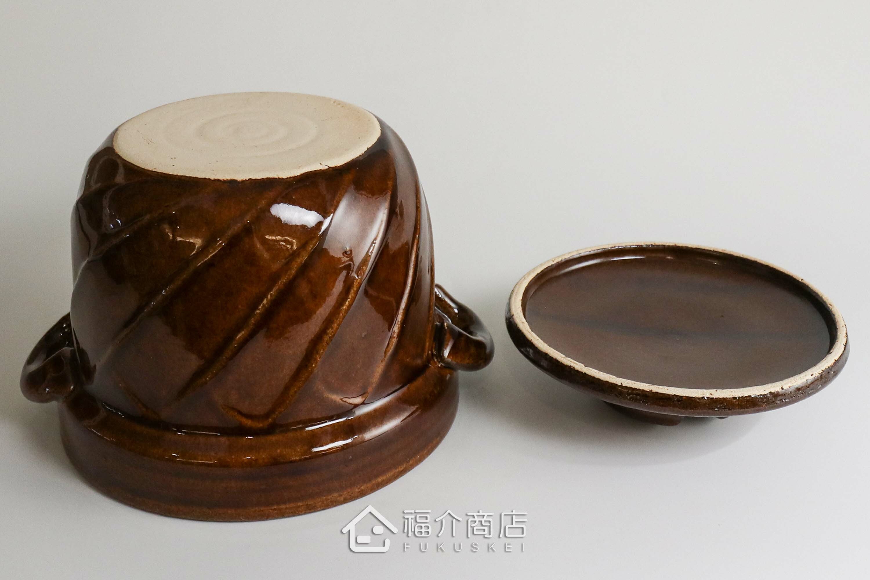 煮飯用陶瓷材質的飯鍋