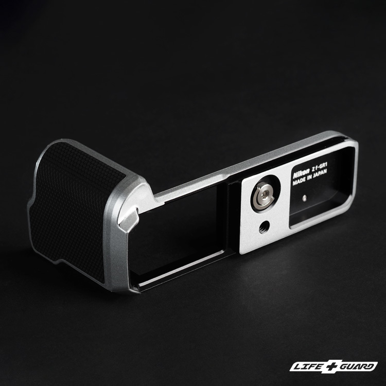 LIFE+GUARD 鏡頭貼膜安裝示意，適用 Nikon ZF-GR1