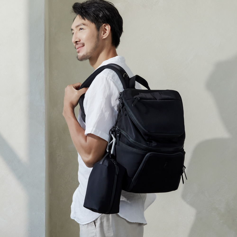 Dauson lab. - SPACEFOLD™ 時空折疊育兒包20L / 經典黑