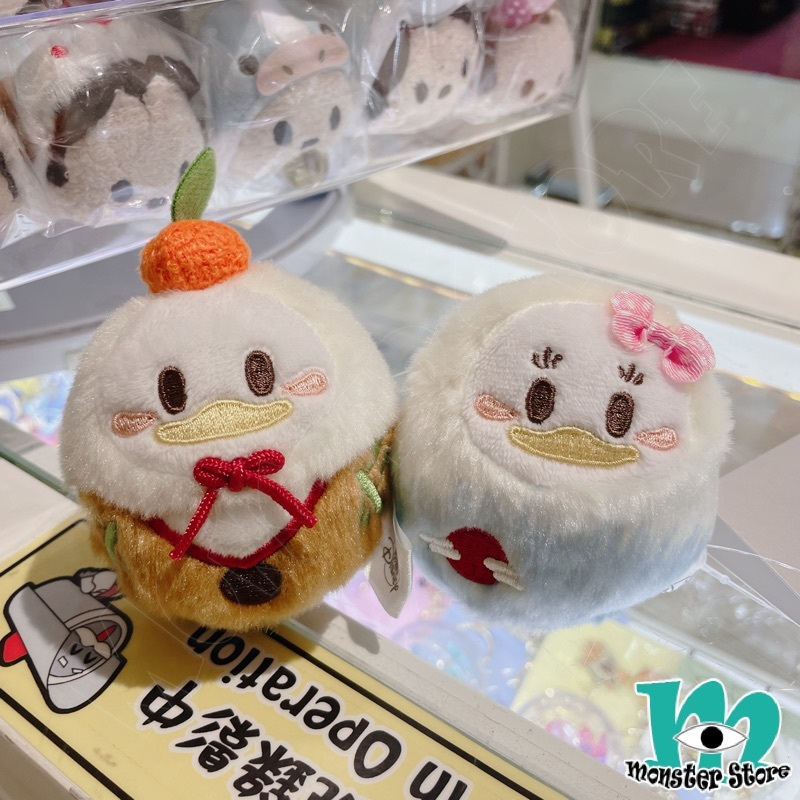 唐老鴨黛絲對裝達摩毛公仔