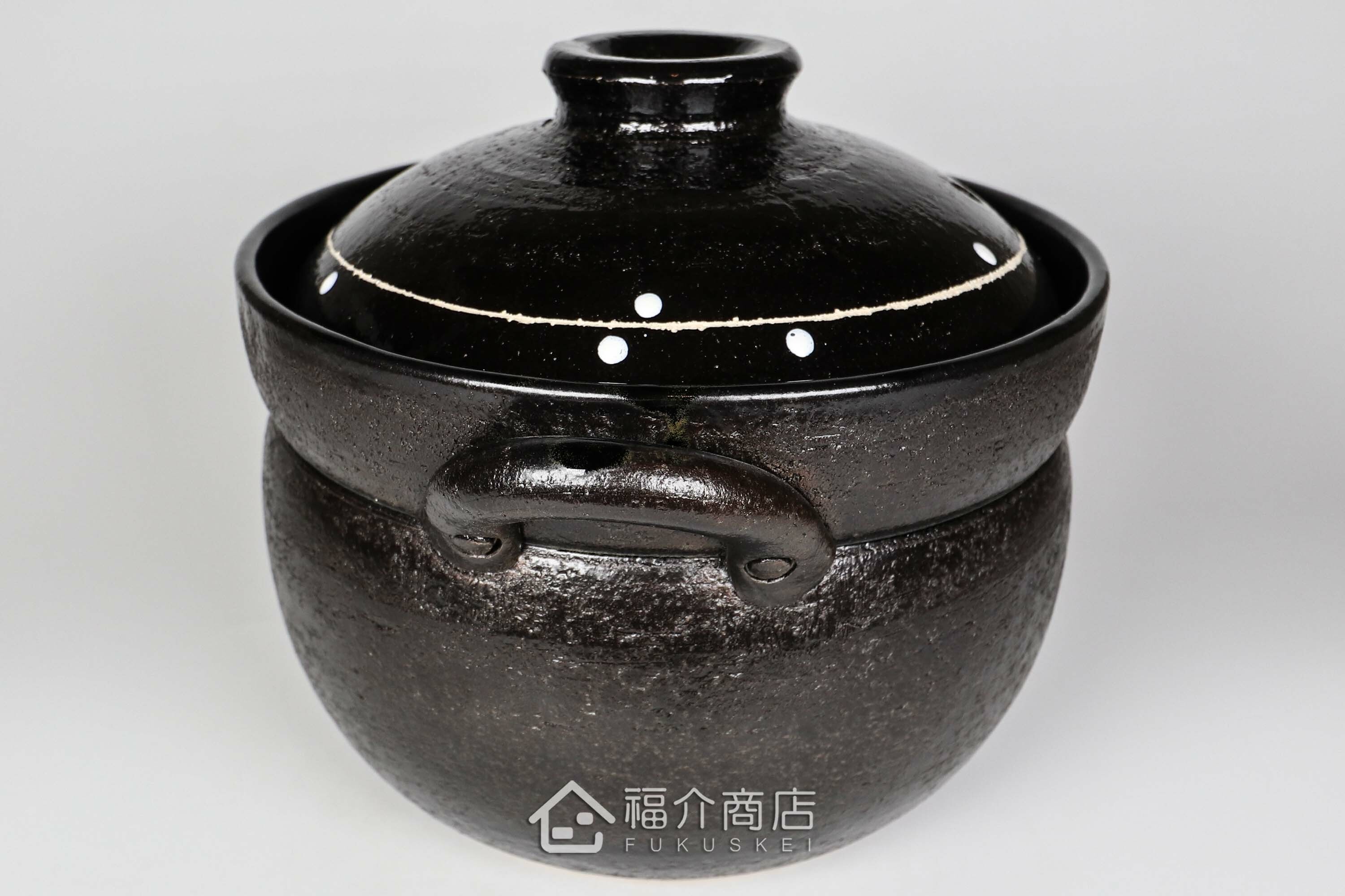 煮飯用陶瓷材質的飯鍋