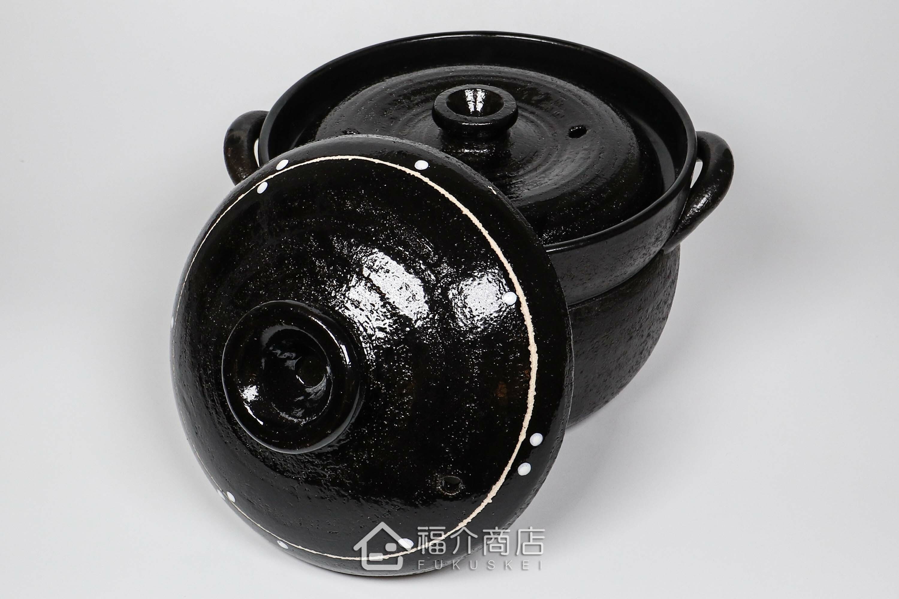 煮飯用陶瓷材質的飯鍋