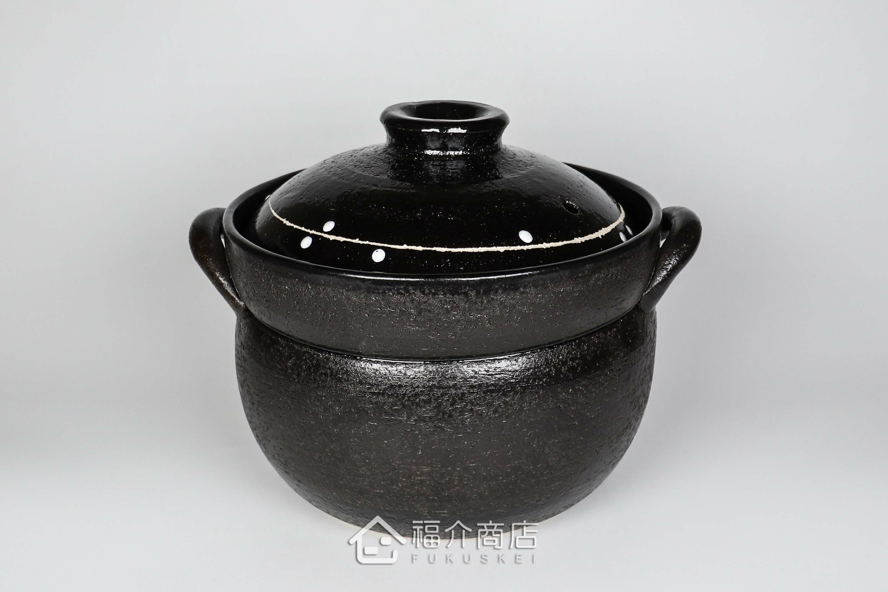 煮飯用陶瓷材質的飯鍋