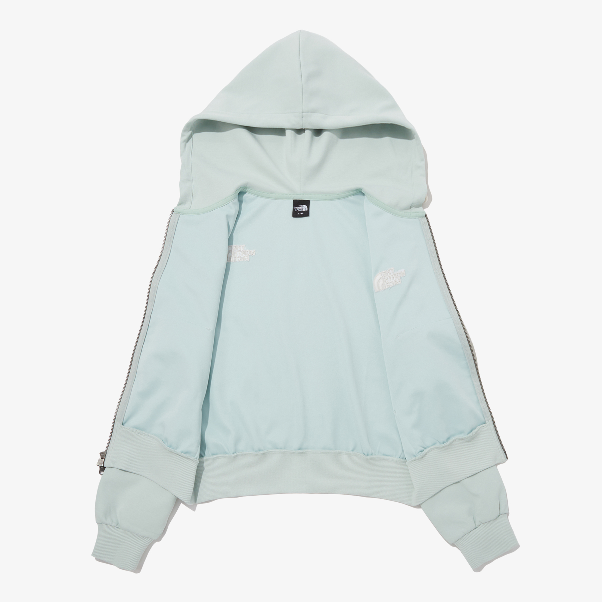 THE NORTH FACE SEED TECH HOOD ZIP UP 女款短版棉質外套