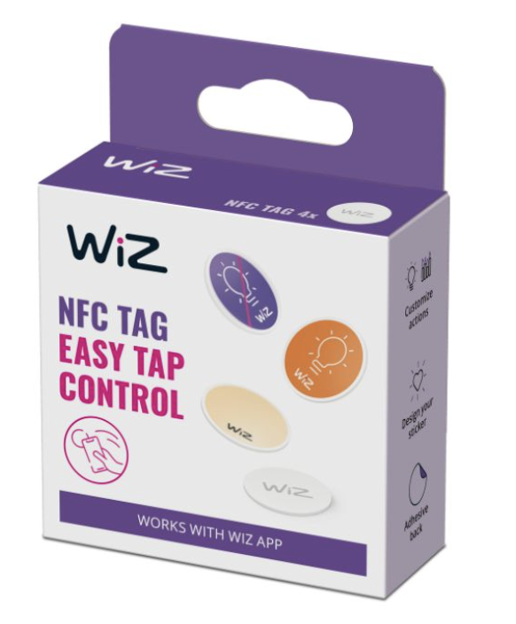WiZ NFC tag 4 pieces