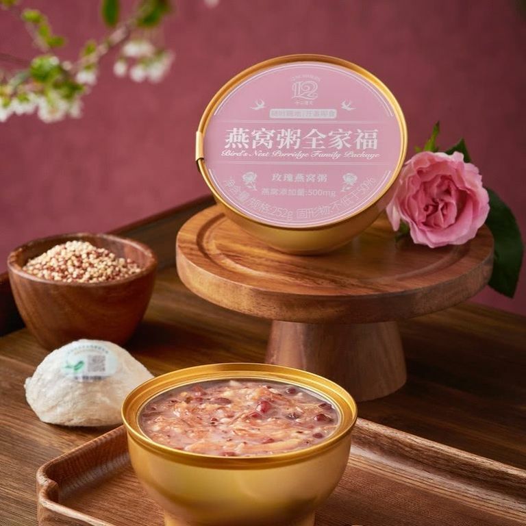 山姆 十二夏天-燕窩粥全家福252gx12