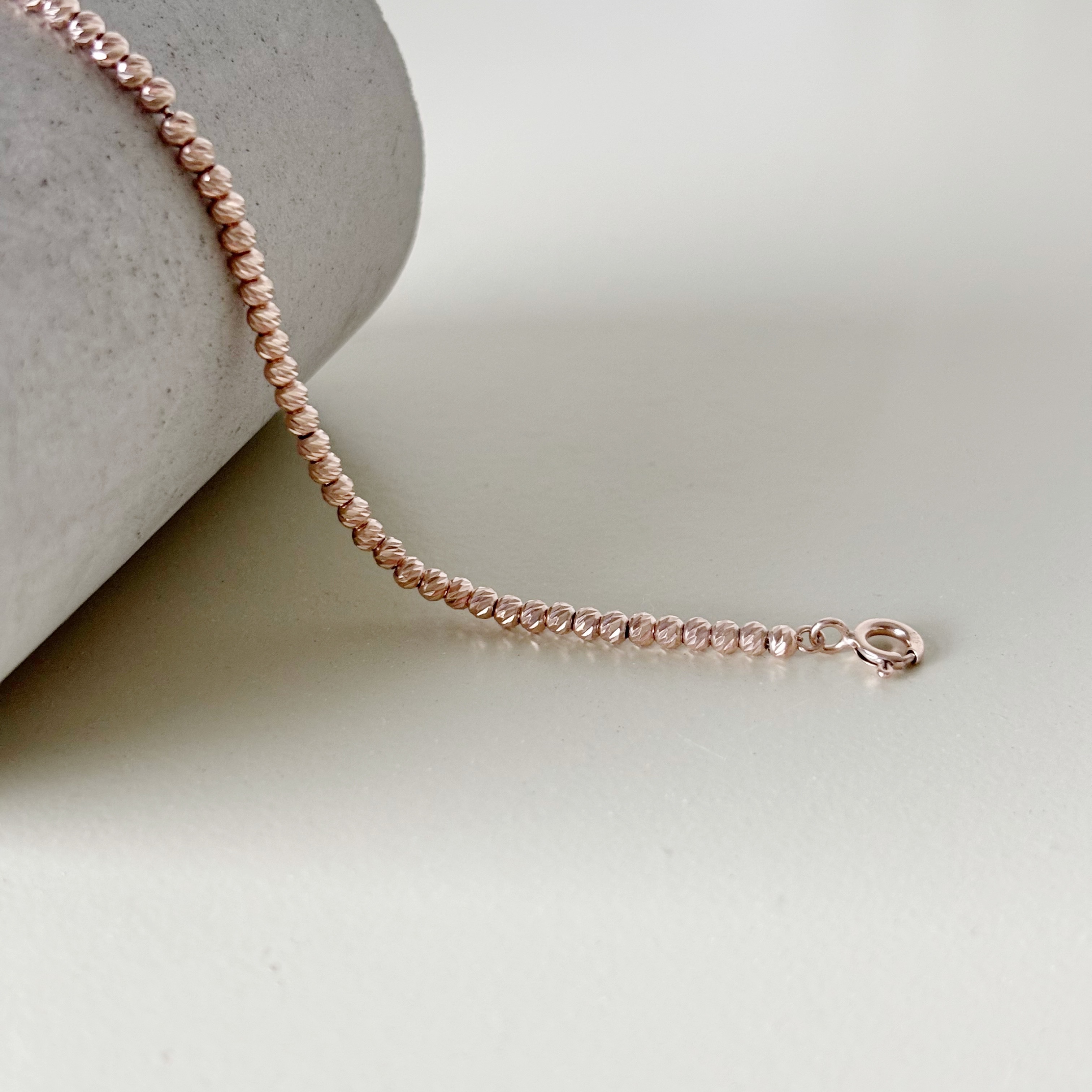 整圈2.5mm cutting ball手鍊