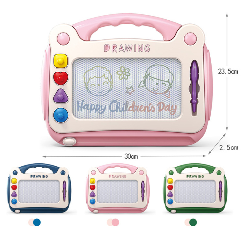 現貨區 盒裝玩具磁性畫板彩色塗鴉 MK9813