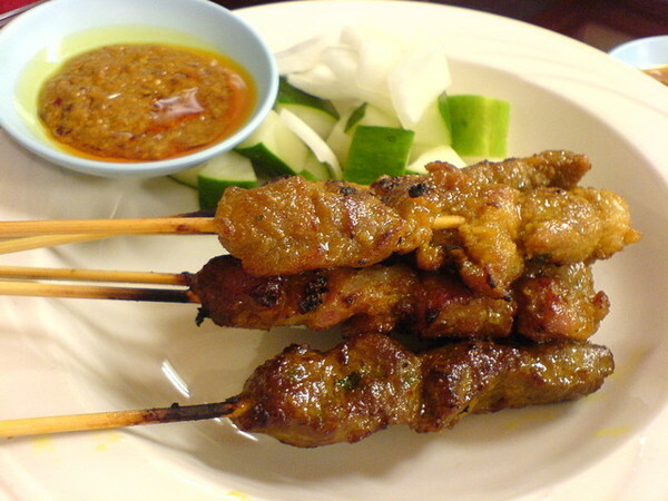 星州沙爹串拼盤