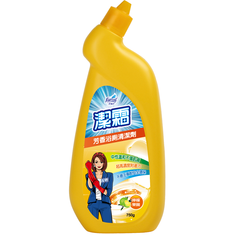 【潔霜】芳香浴廁檸檬樂園 750g