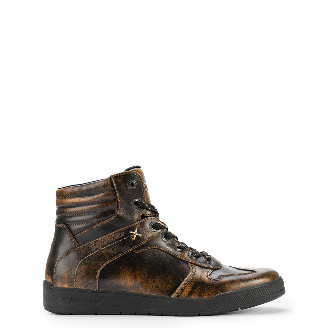STYLMARTIN IRON復古休閒靴 咖啡刷舊款
