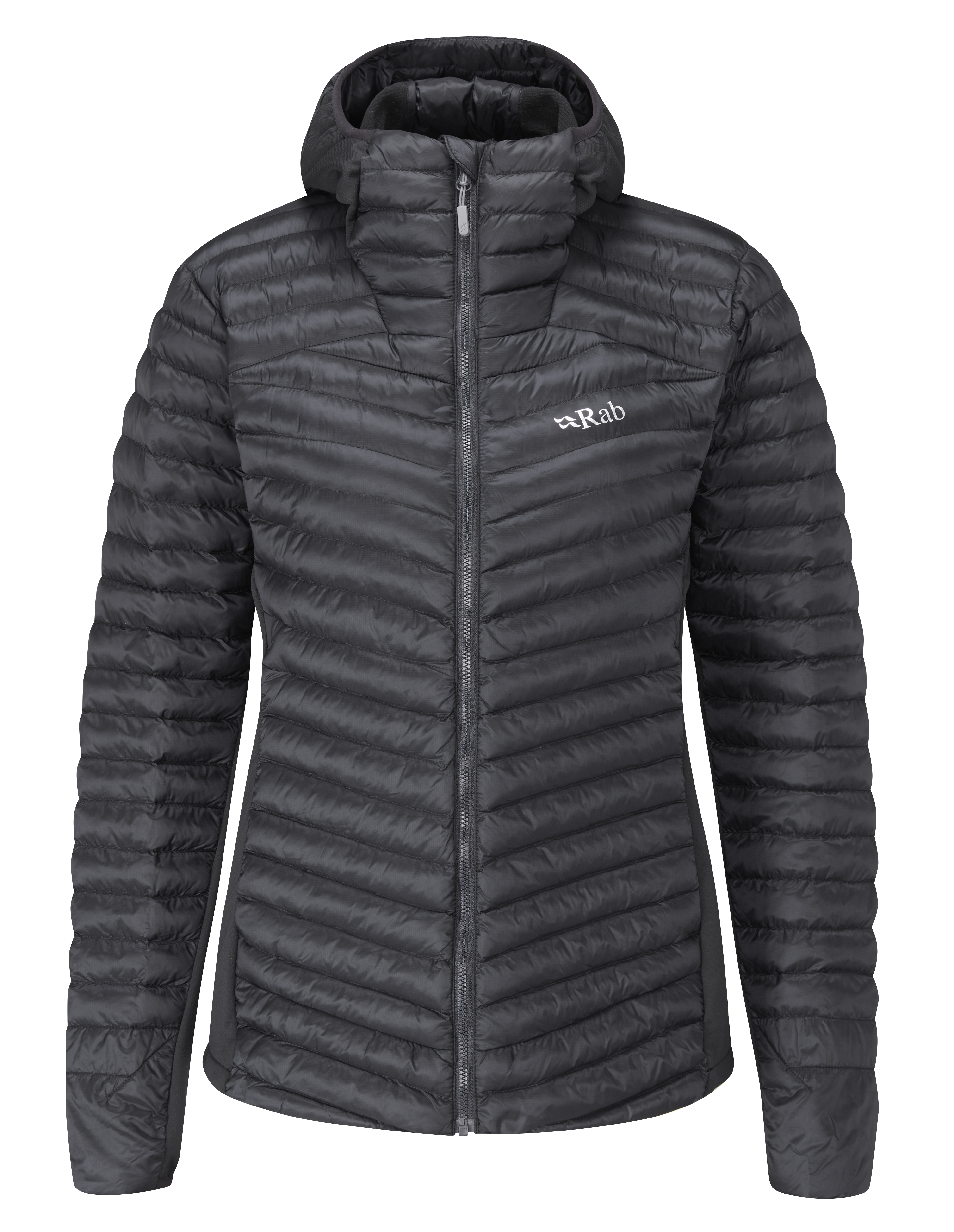 Rab Women's Cirrus Flex 2.0 Insulated Hooded Jacket #QIO-69 ( Black • BL )