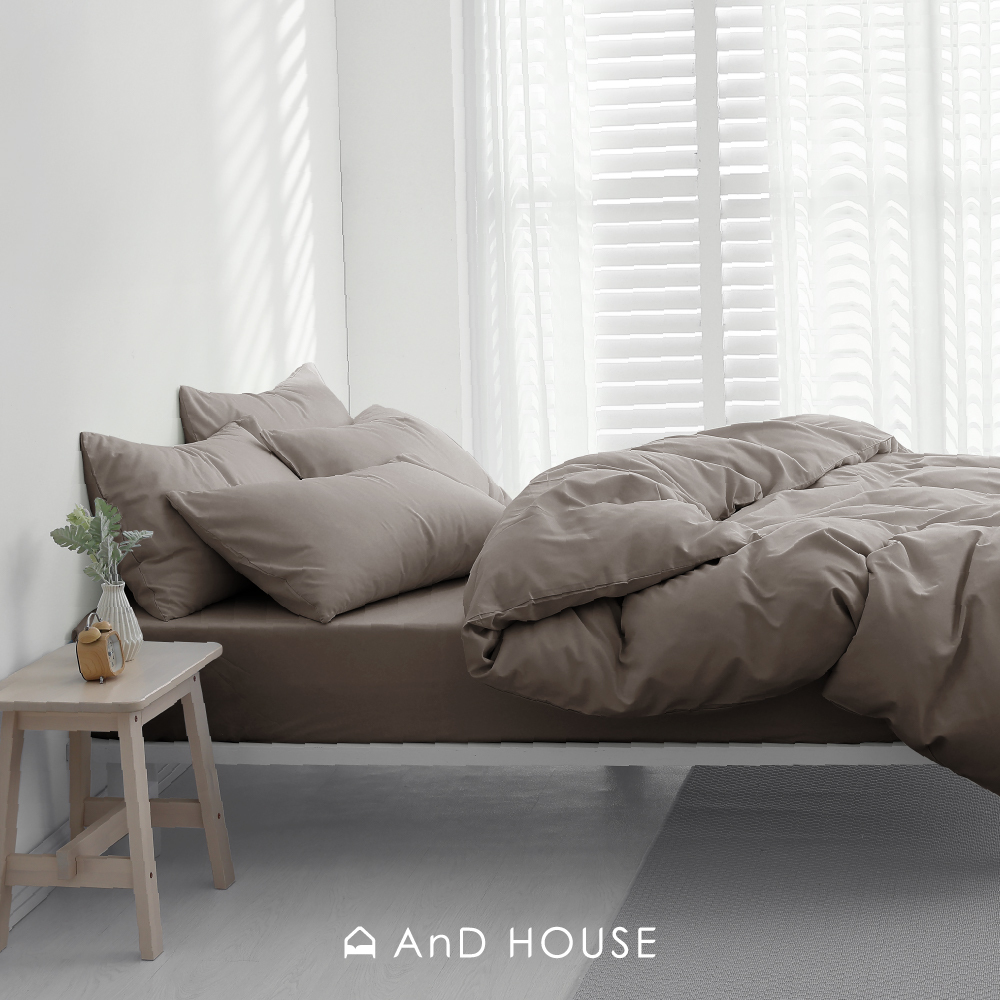 舒柔棉｜100%Polyester｜銀灰｜單品&床包被套組