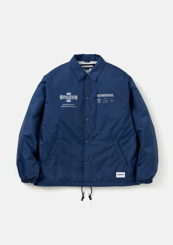 ジャケット・アウター NEIGHBORHOOD MAJORFORCE WINDBREAKER M Neighborhood Major Force Windbreaker Jacket Burgundy In