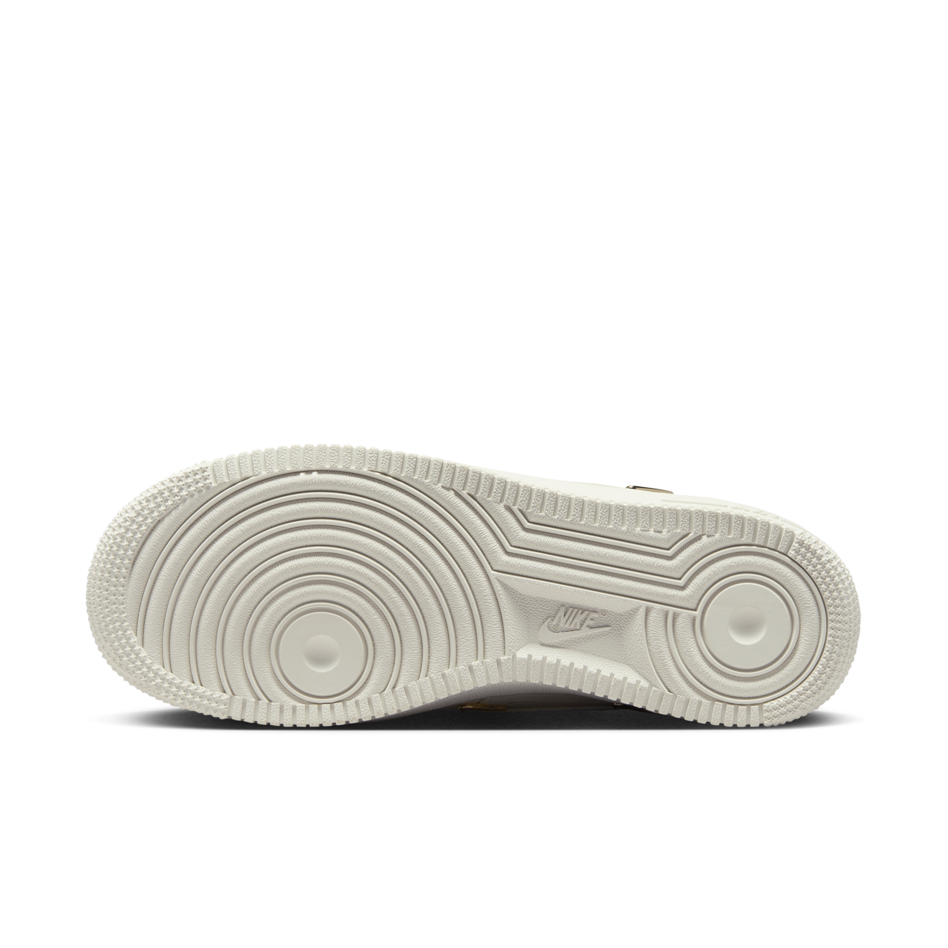 Nike Air Force 1 '07 LX 米白小金勾 (FV3654-111) 官方鞋底照