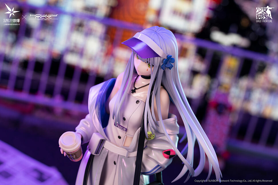 "Girls' Frontline" 416 White Negroni 1/7 Scale PVC Figure Ver.