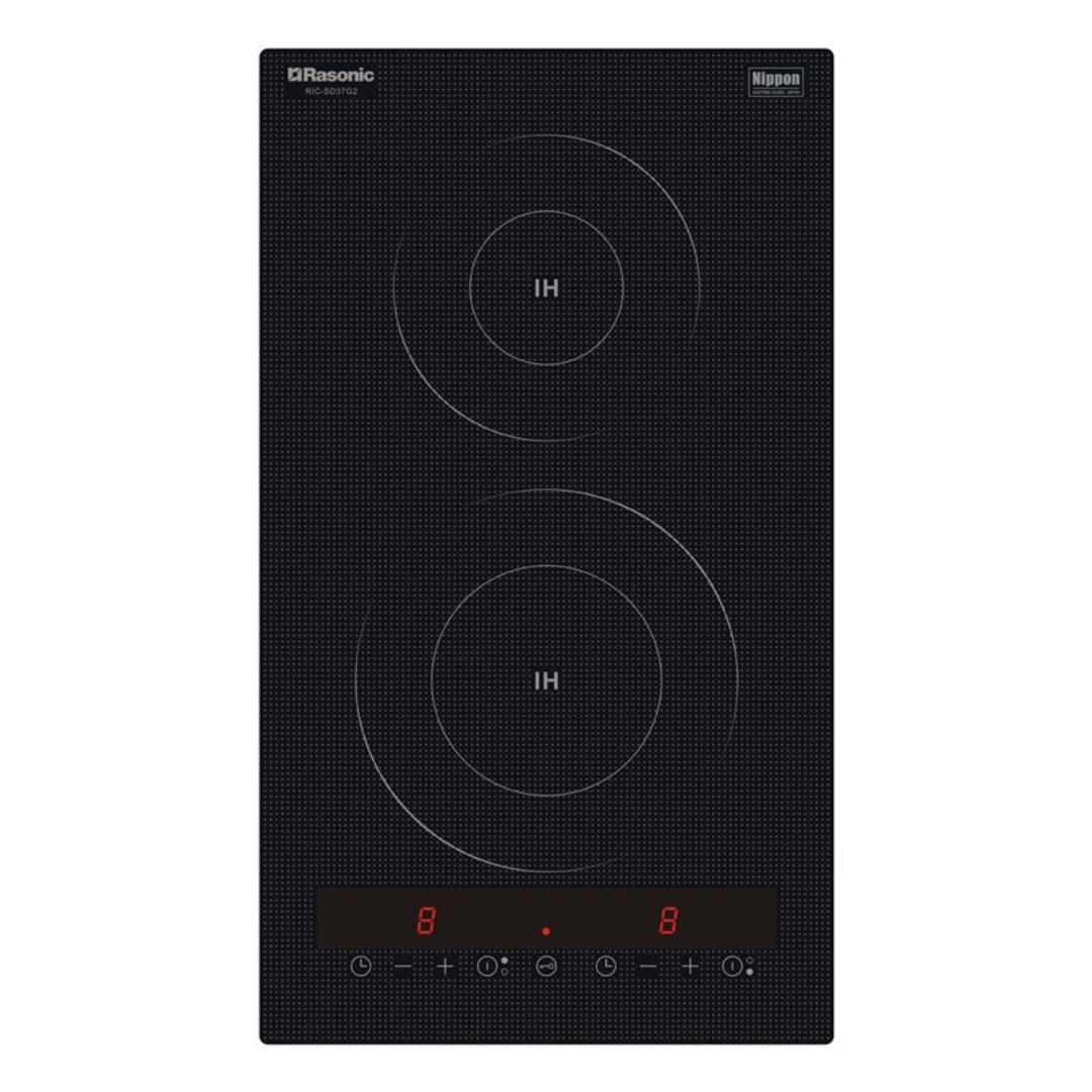 Rasonic 樂信牌 RIC-SD37G2 廚房專用雙頭電磁爐  ( 20A , 嵌入 / 座檯式 )