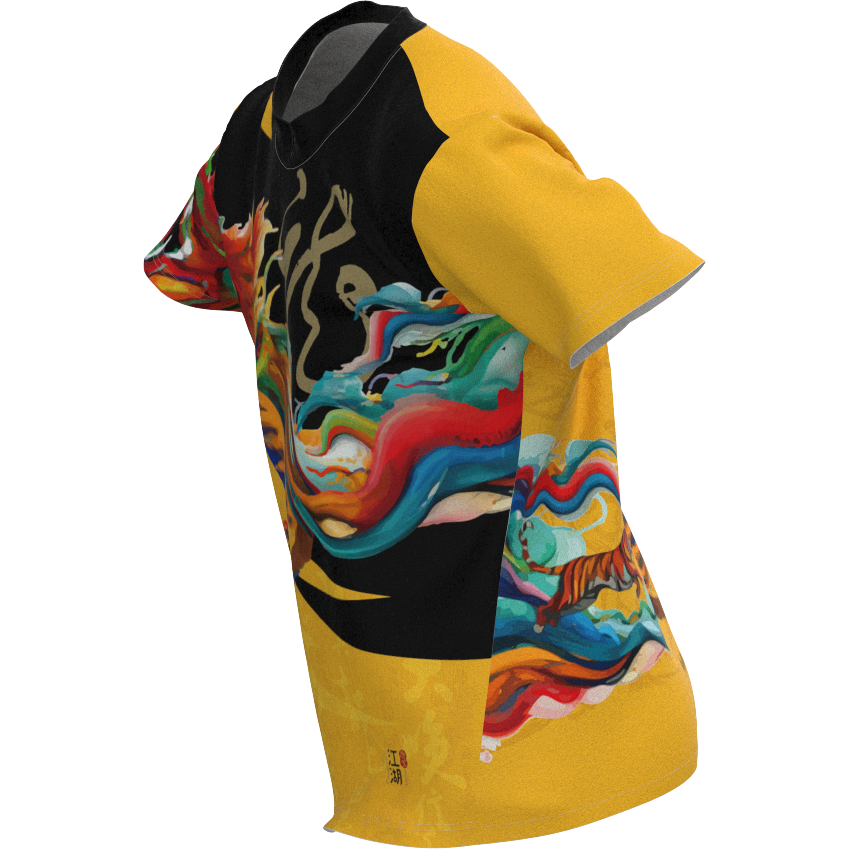 江湖跑堂《翔龍系列》圓領短袖時尚跑服 | 尊龍