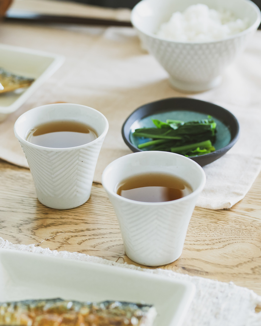 Hasami ware ORIME Sencha Tea Cup(Pair) ｜aiyu