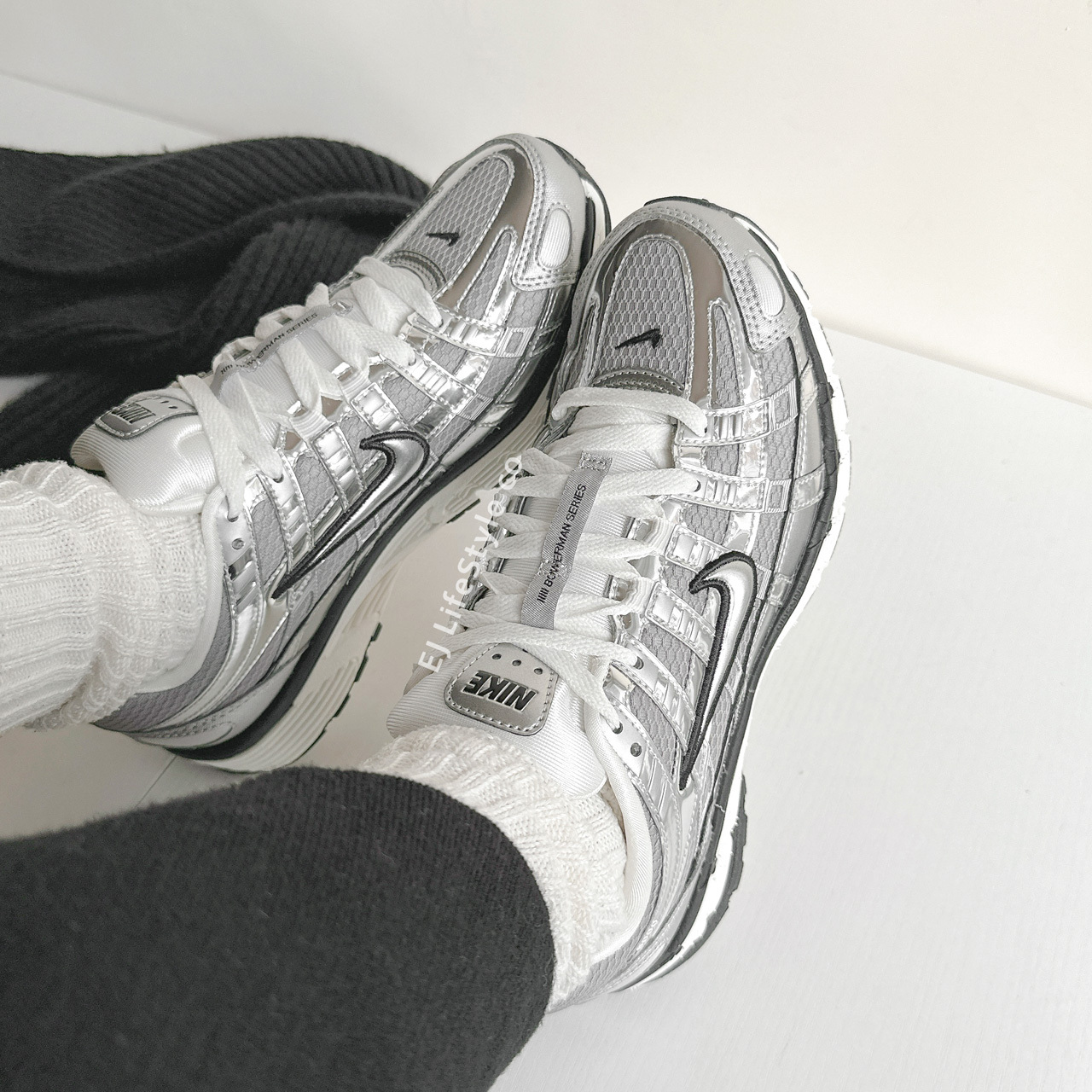 NIKE P-6000 黑銀 灰銀 液態金屬 復古 Y2K 男鞋 CN0149-001 / 預購