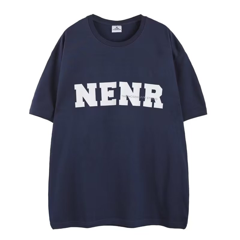 美式復古字母T恤