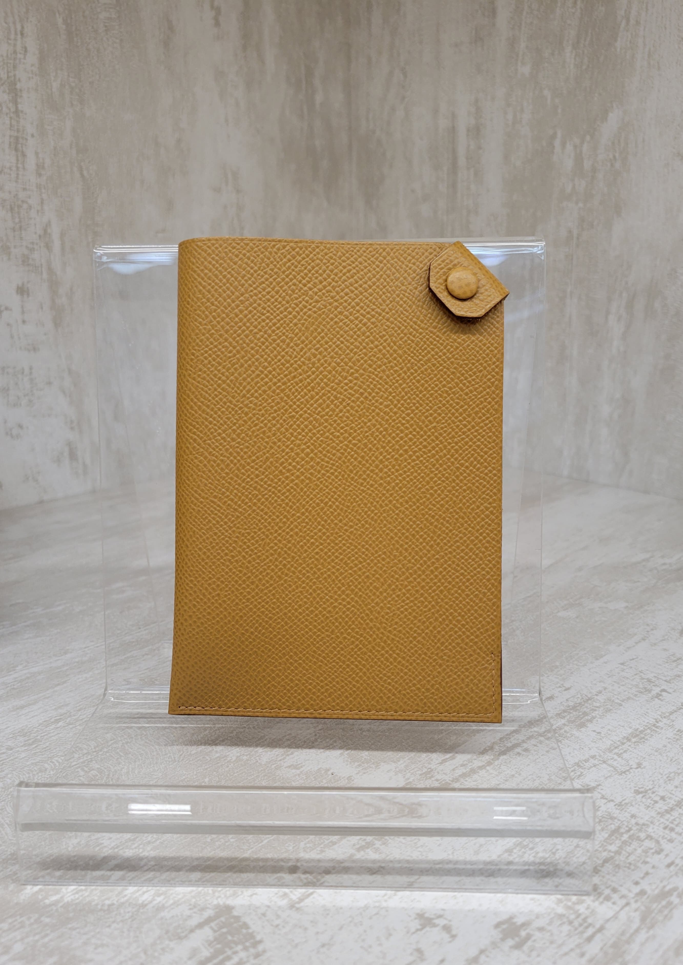 Hermes passport holder sesame芝麻色
