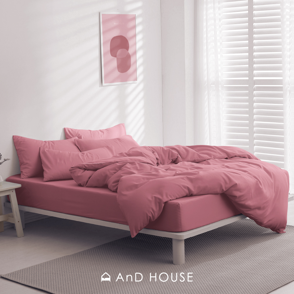舒柔棉｜100%Polyester｜珊瑚粉｜單品&床包被套組