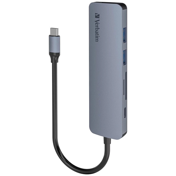 Verbatim 6 合 1 Type-C 擴展器