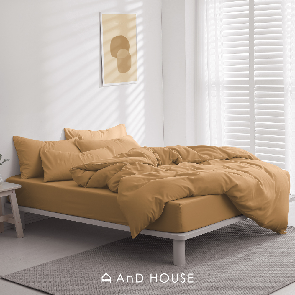 舒柔棉｜100%Polyester｜卡其｜單品&床包被套組