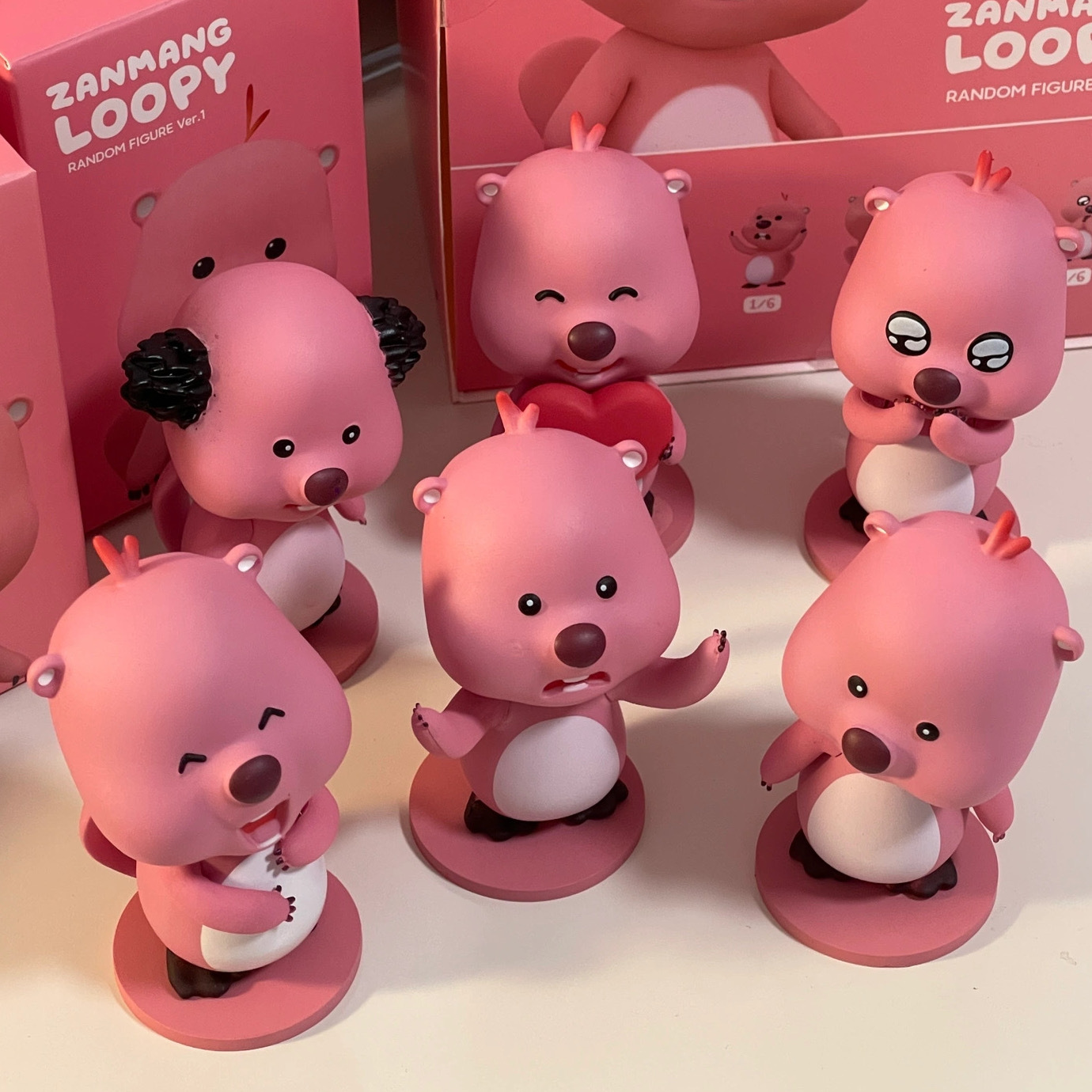 一代 🇰🇷 LOOPY 韓國限定 露比 小海貍 盲盒 公仔 / 預購
