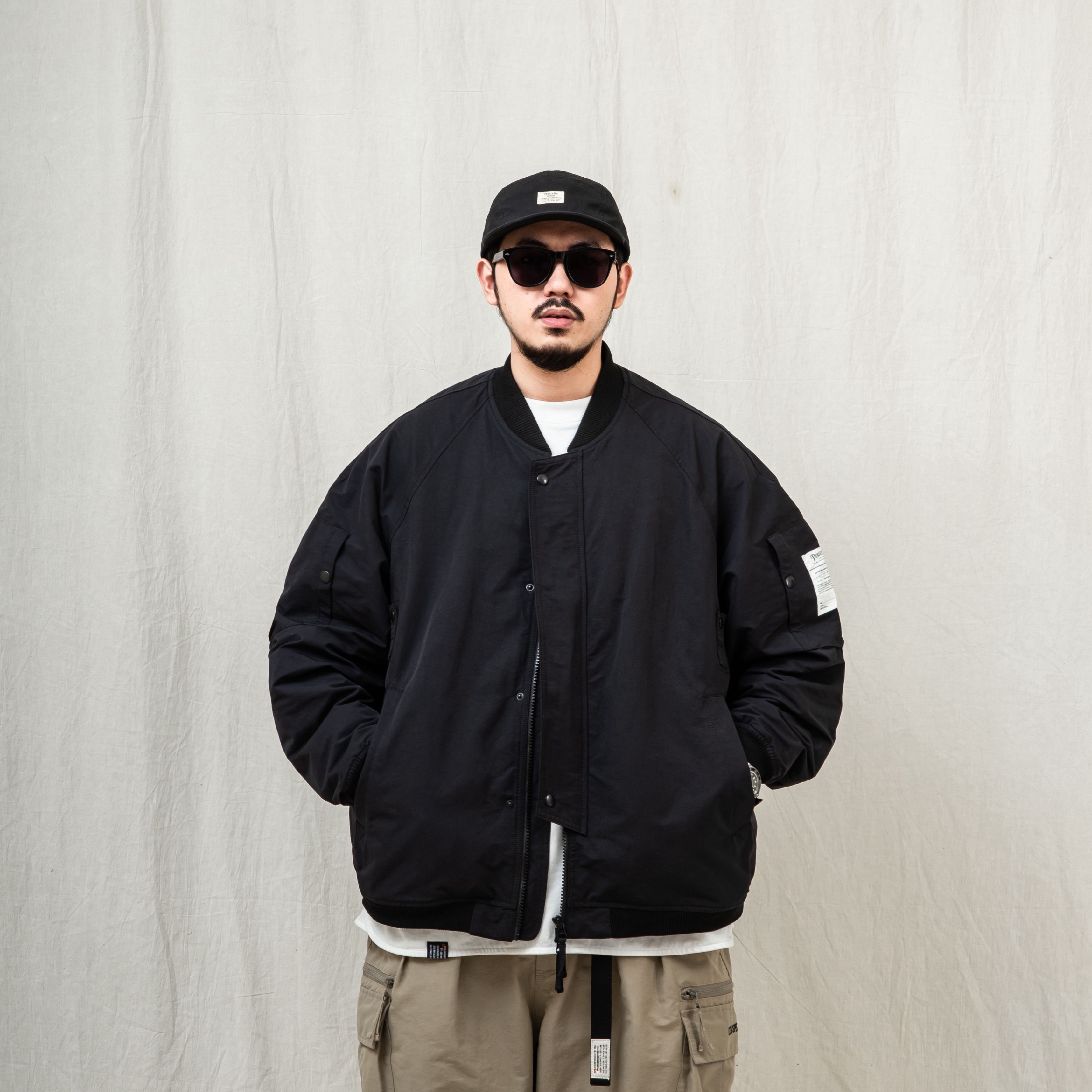 PersevereパーシビアMA-1ジャケット Persevere ma-1 jacket パーシビア MA-1 ジャケット S140メルトンMA-1