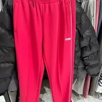 [S] HUB STUDIOFCMM CLASSIC LOGO TRACK PANTS,HOT PINK, FBCPDC1005MA00S (SHS15)