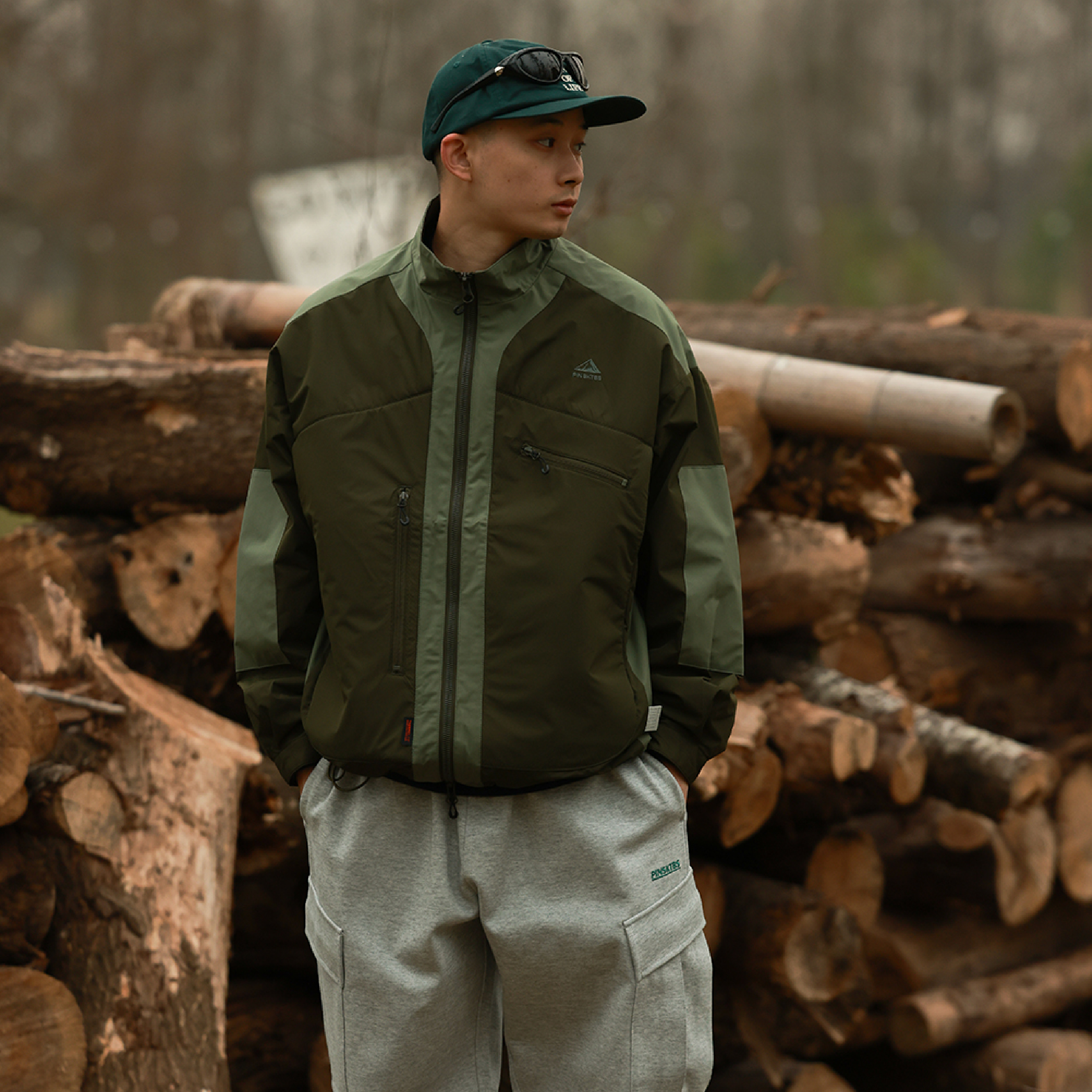 PIN SKTBS Thermolite Cotton Jacket 機能拼接 登山外套