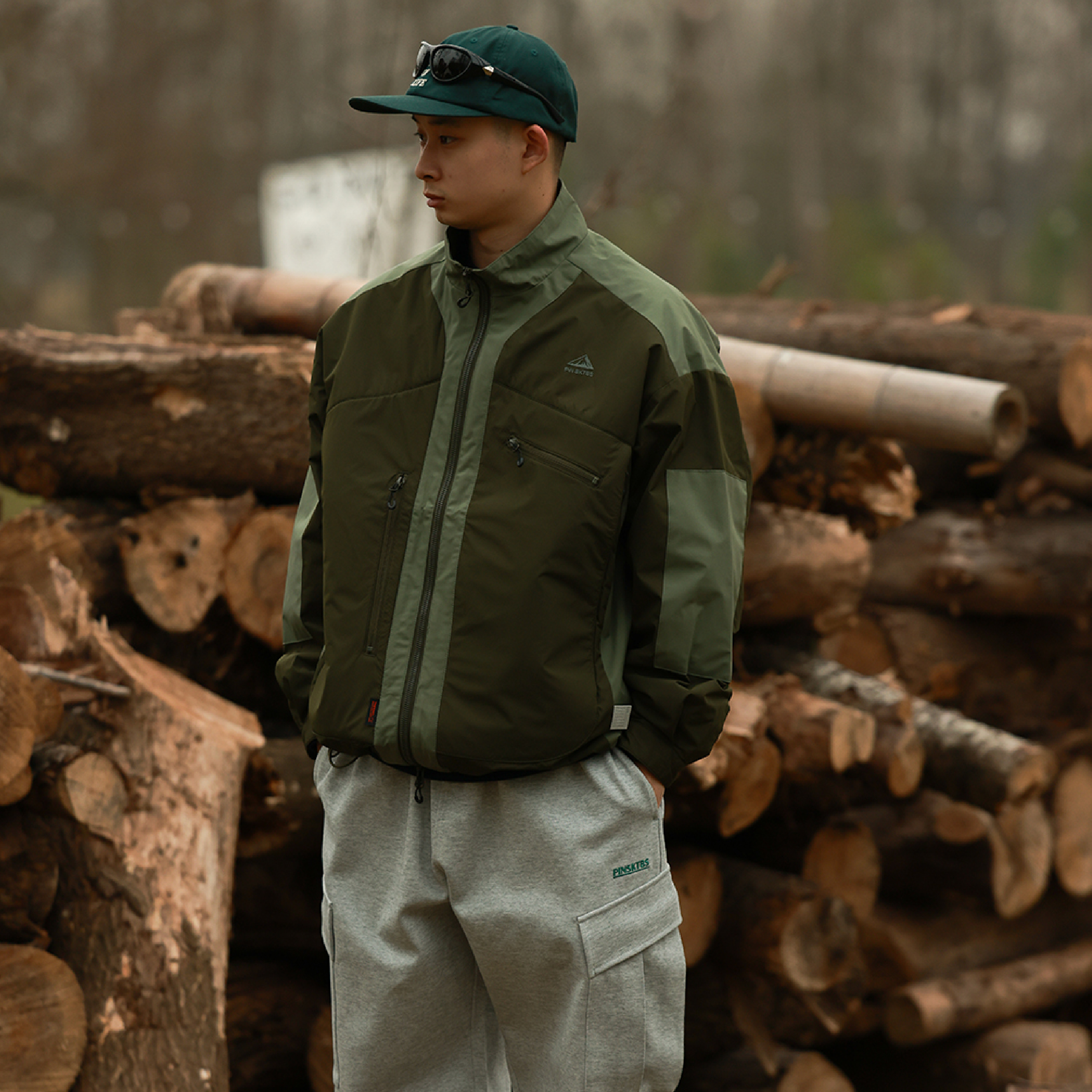 PIN SKTBS Thermolite Cotton Jacket 機能拼接 登山外套