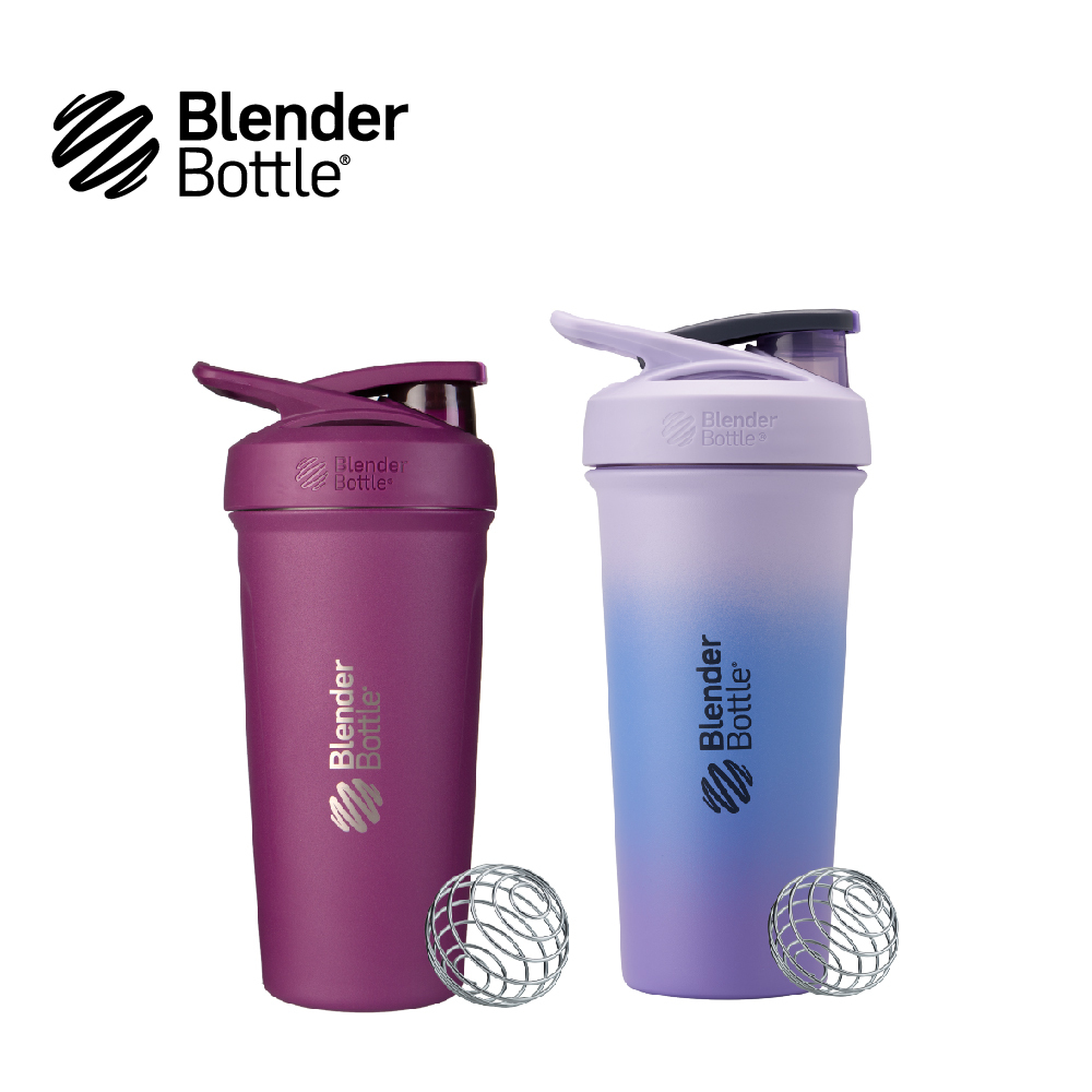 [美國 Blender Bottle] Strada Sleek 不鏽鋼搖搖杯