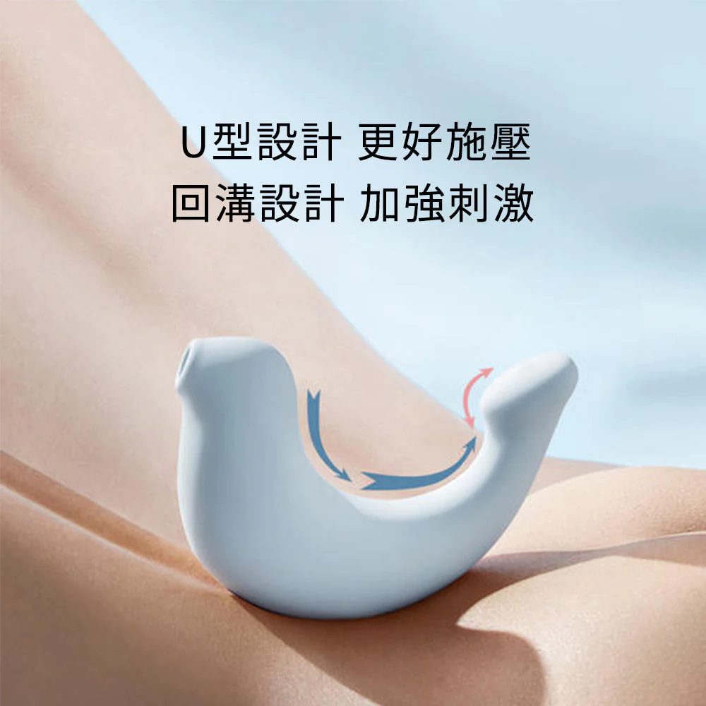 OSUGA 大人糖: 小海豹 吸啜 G 點雙頭按摩器