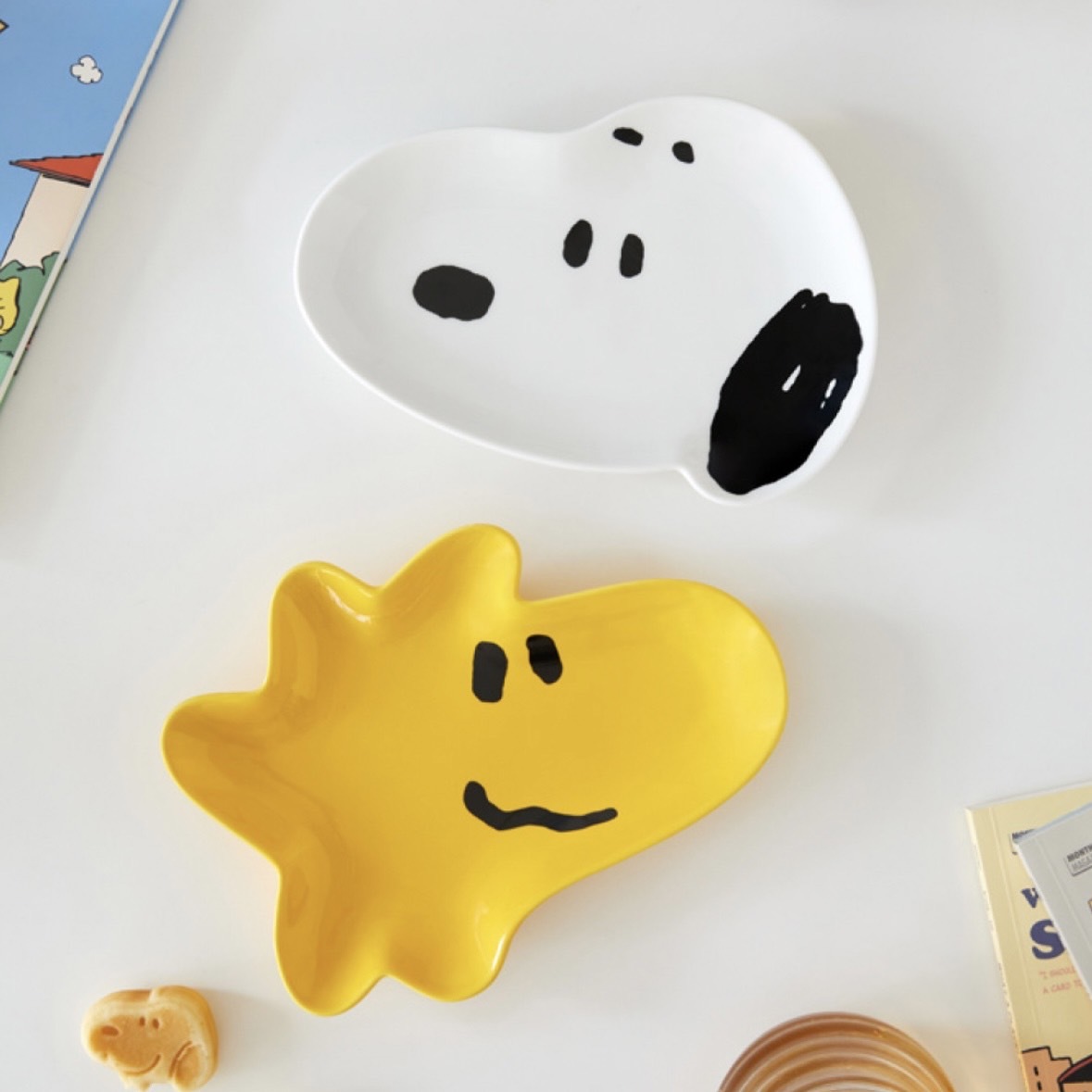 iSNEAKERS｜SNOOPY 史努比 Woodstock糊塗塌客 盤子