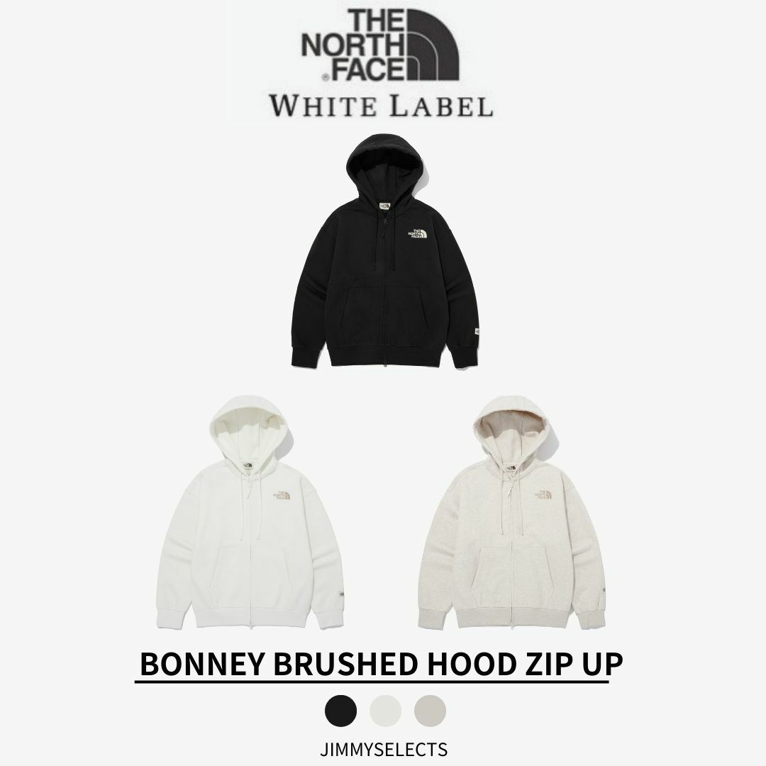 THE NORTH FACE 北臉 白標 BONNEY BRUSHED 連帽 帽T NJ5JP52