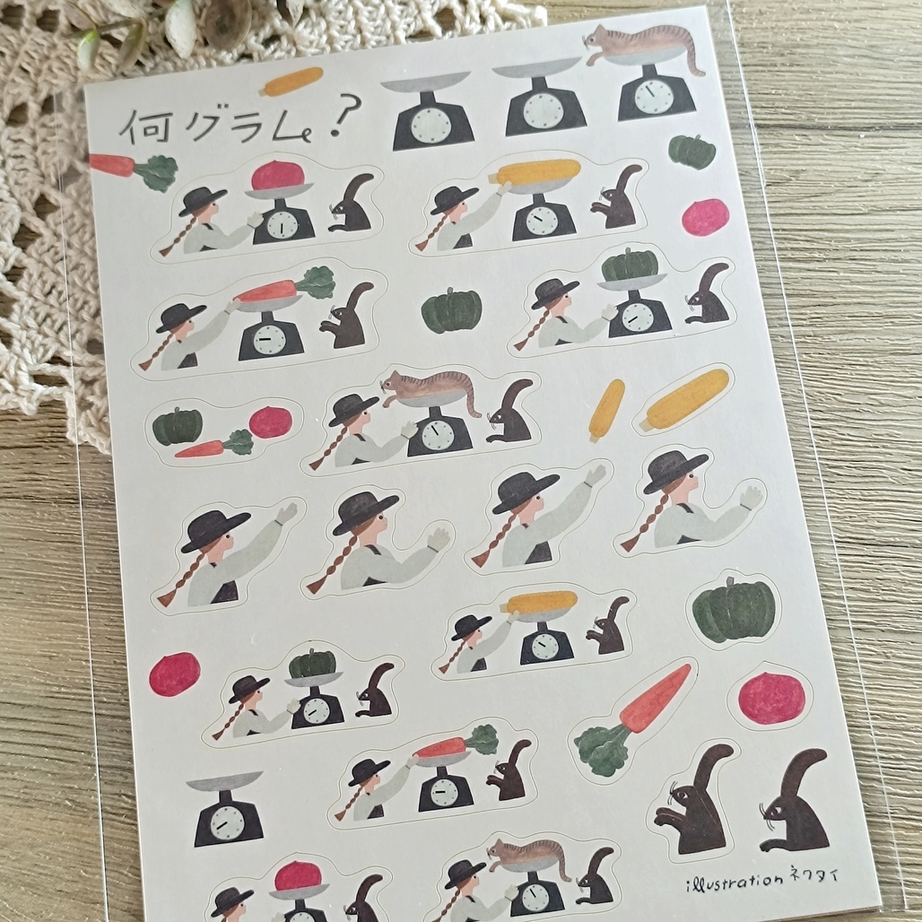 日本Necktie．割型裝飾貼紙 A5