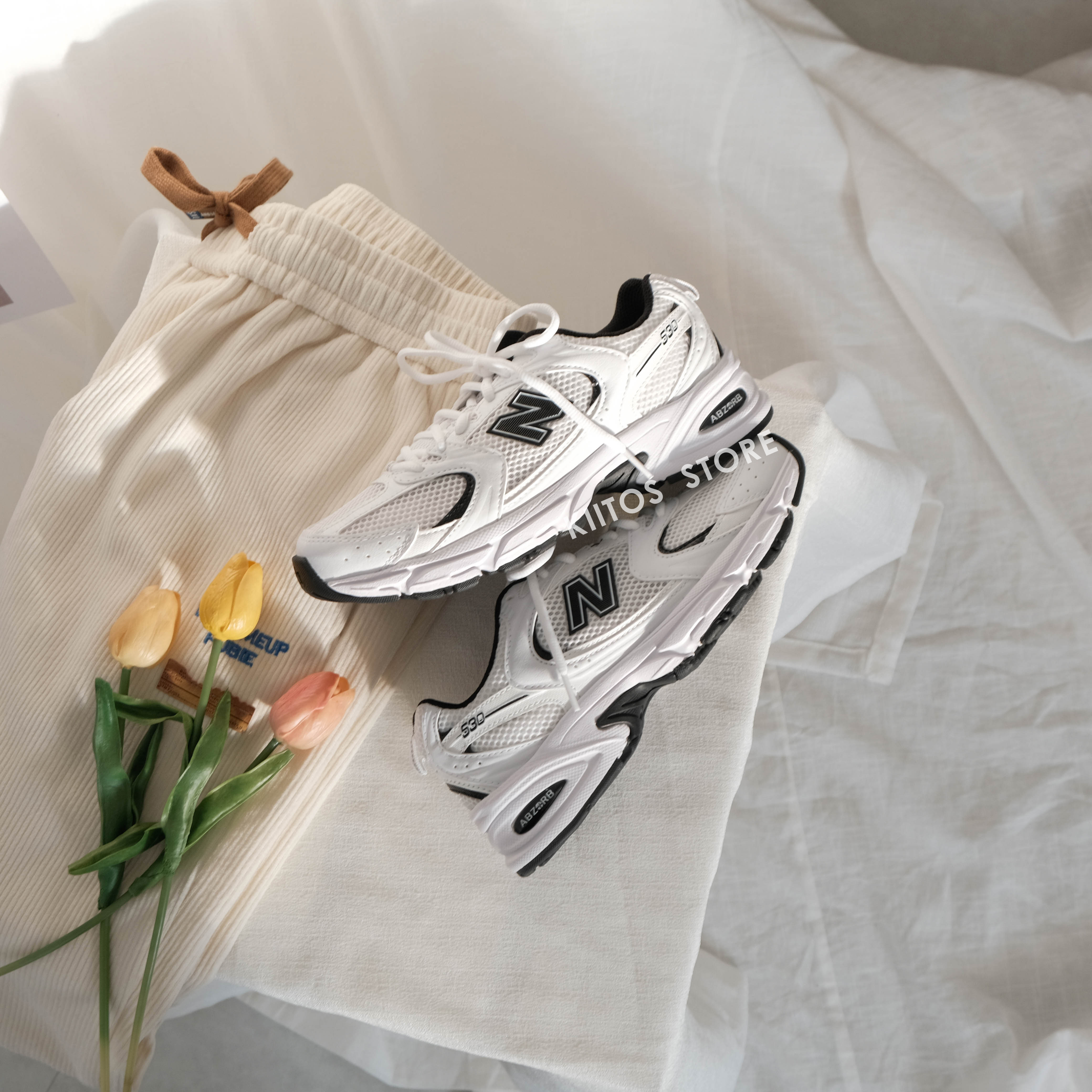 New Balance 530 "White Black" 白黑 MR530EWB