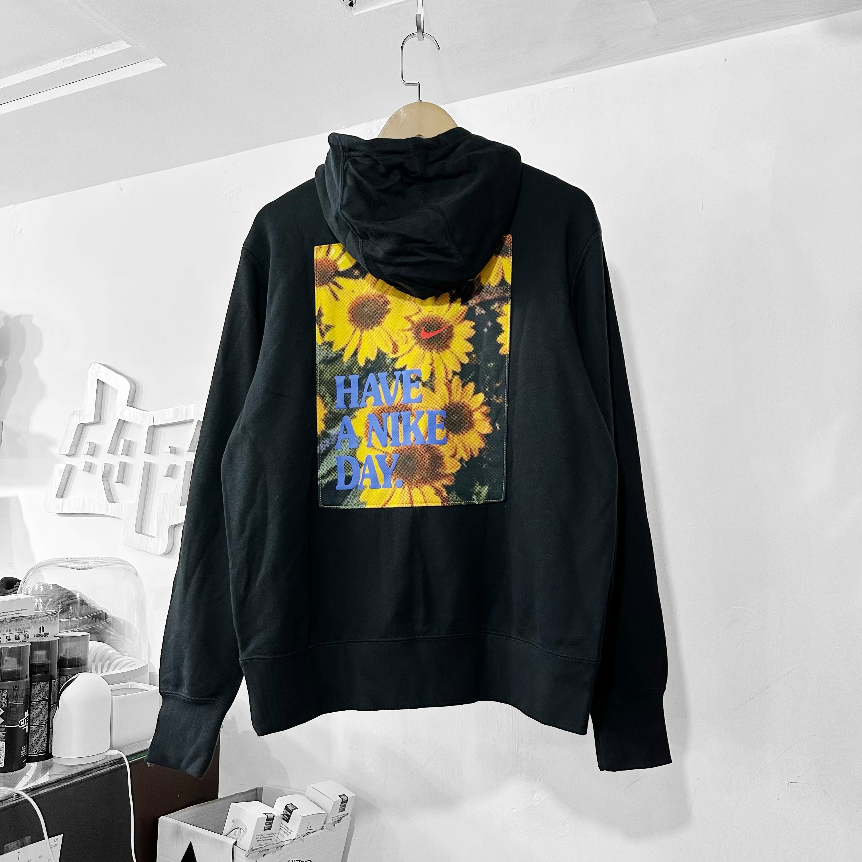 Nike Sportswear Hoodie Have A Nike Day  Black