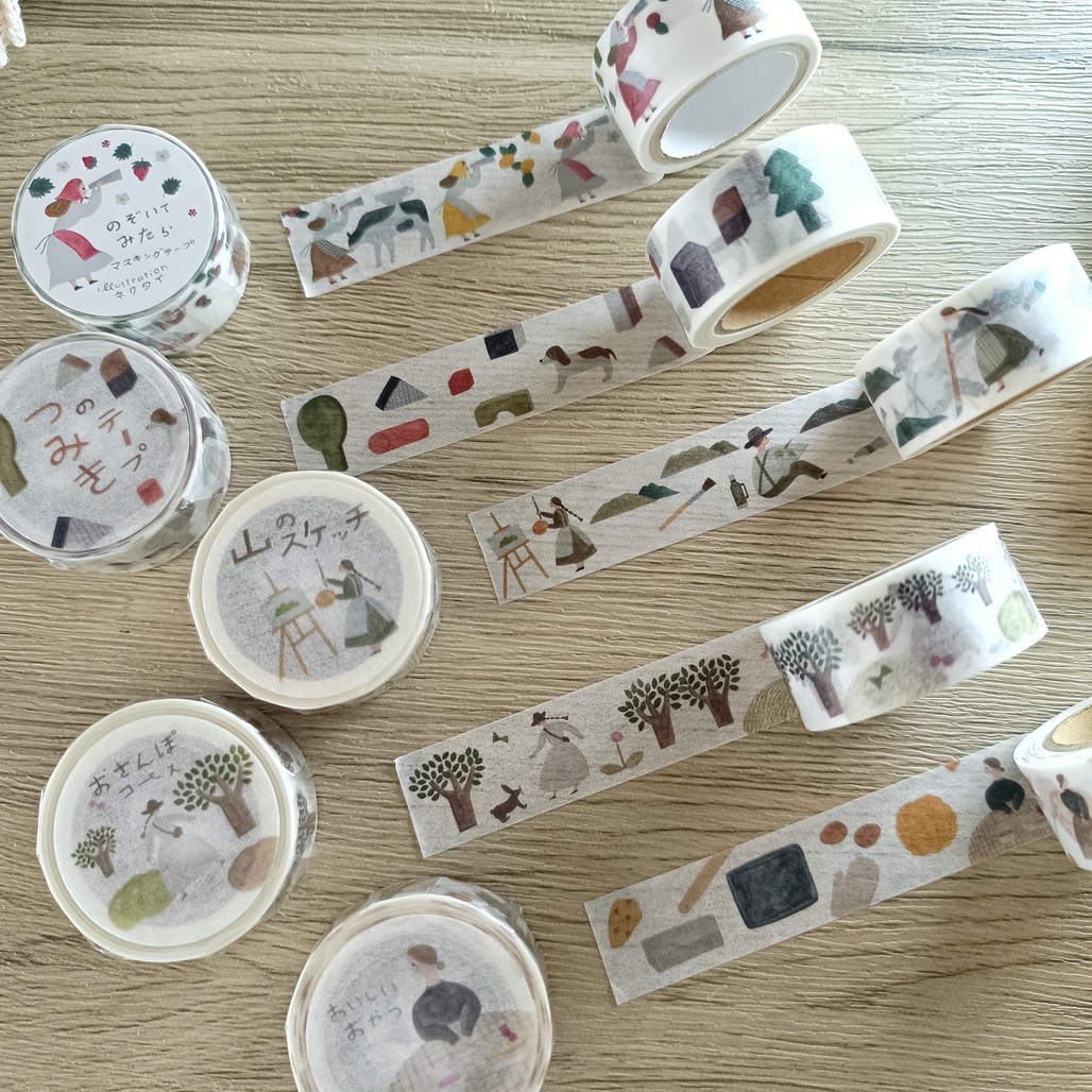 日本Necktie．20mm日本和紙膠帶