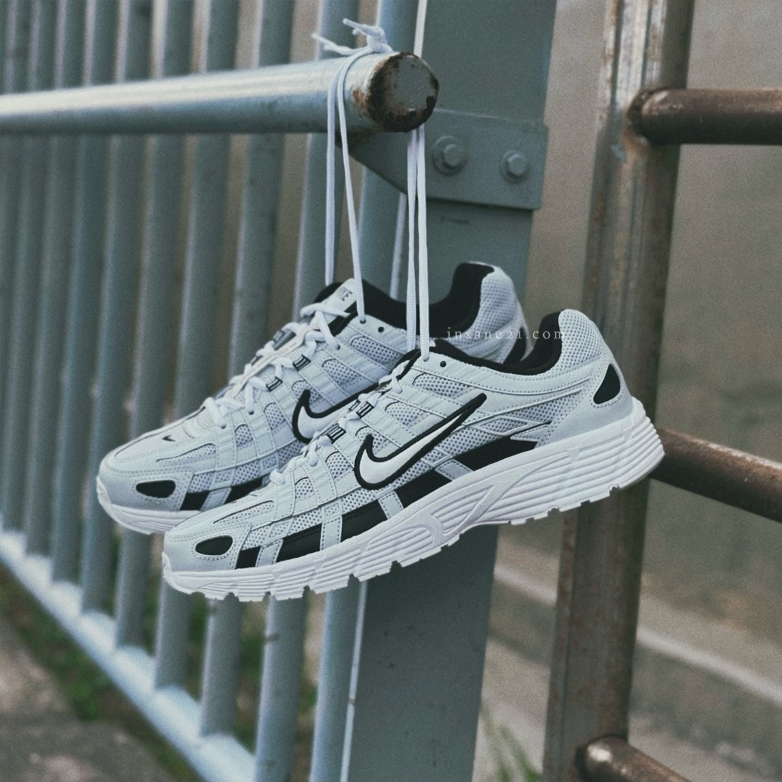 NIKE P-6000 白灰銀 黑 運動鞋 透氣 慢跑 男鞋 CD6404-006