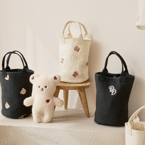 PREMIUM絎縫系列-圓圓臉水桶包