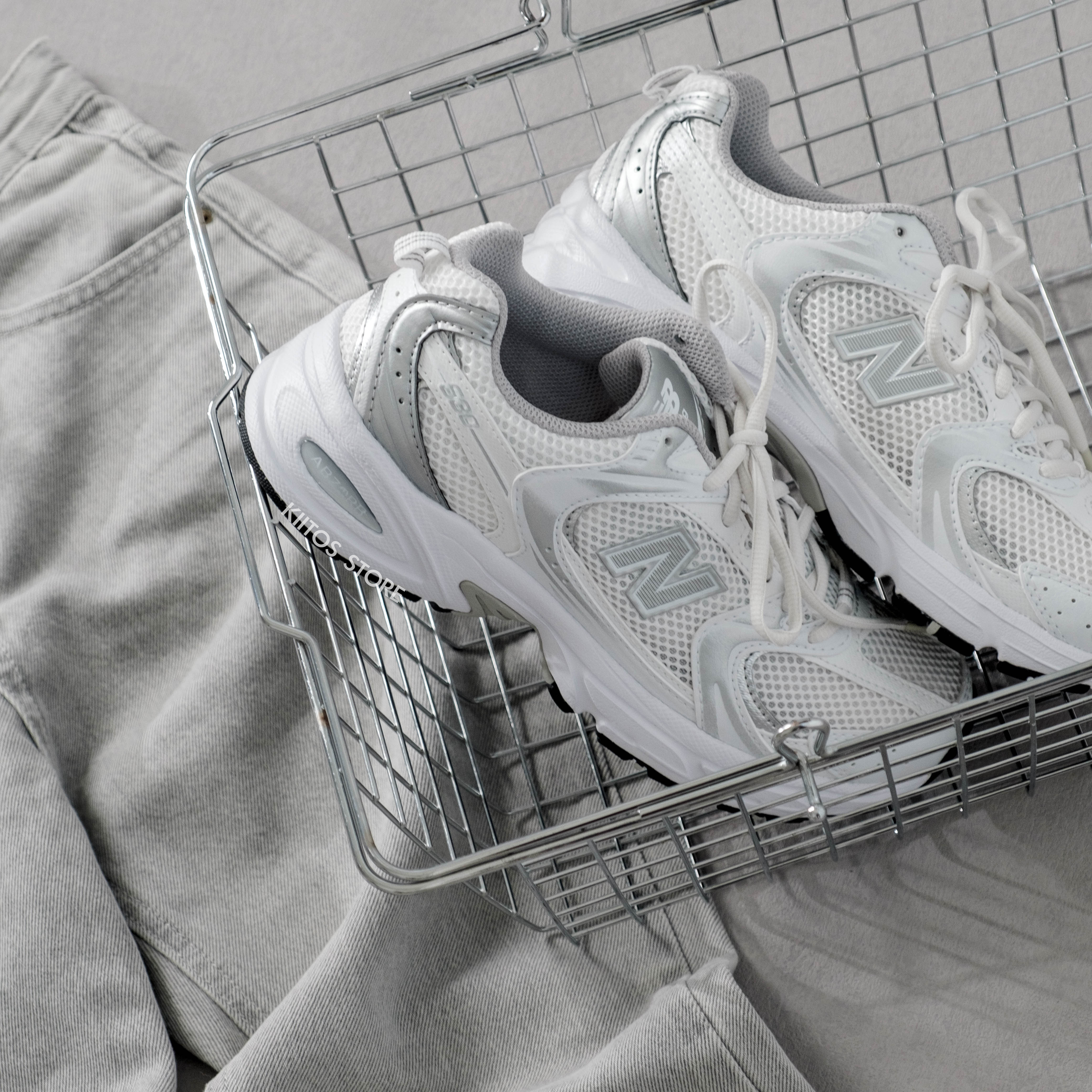 New Balance 530 "White & Silver Metallic" 白銀 MR530EMA