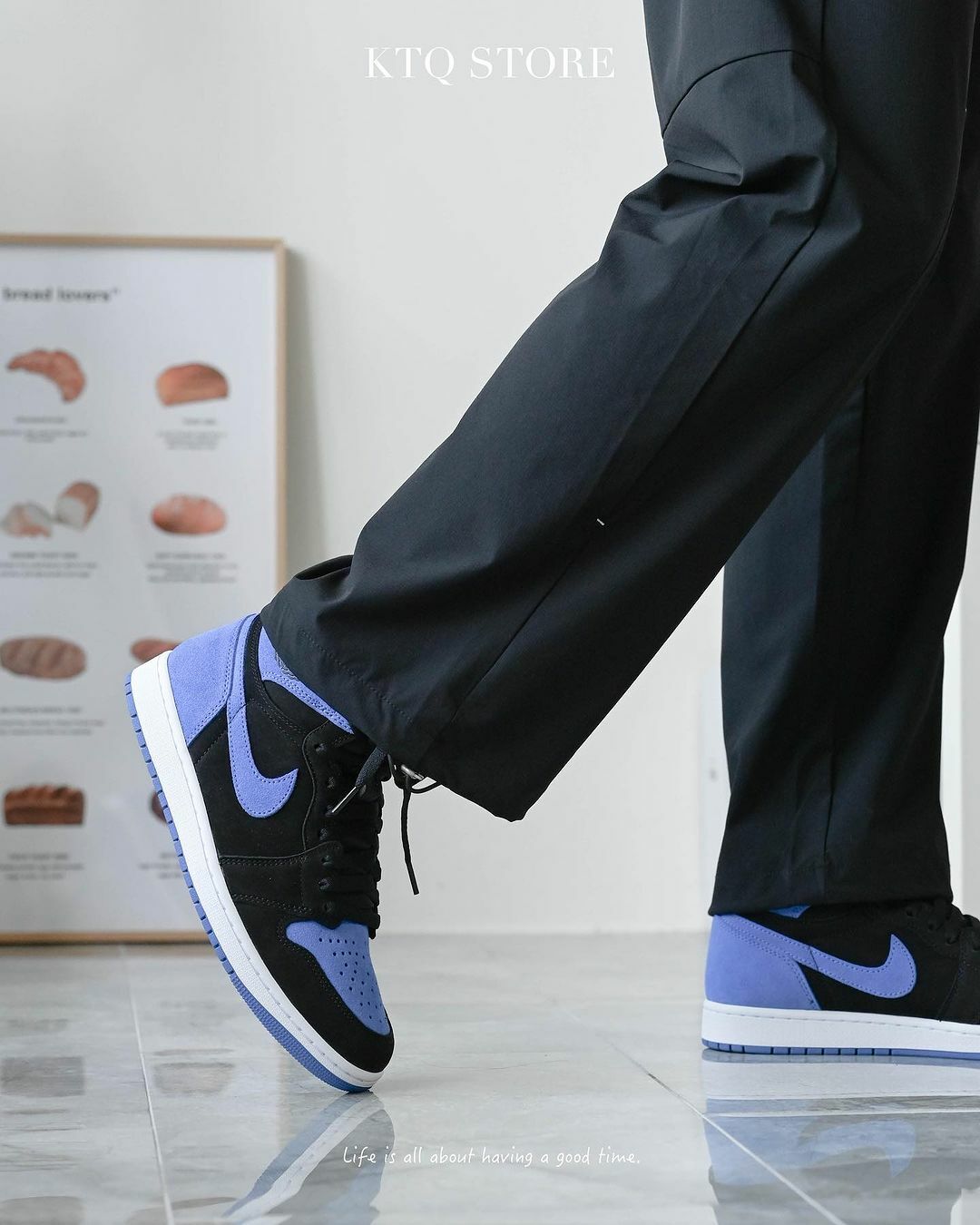 KTQ STORE ‧  Air Jordan 1 Retro High OG "Royal Reimagined" 皇家黑藍 DZ5485-042