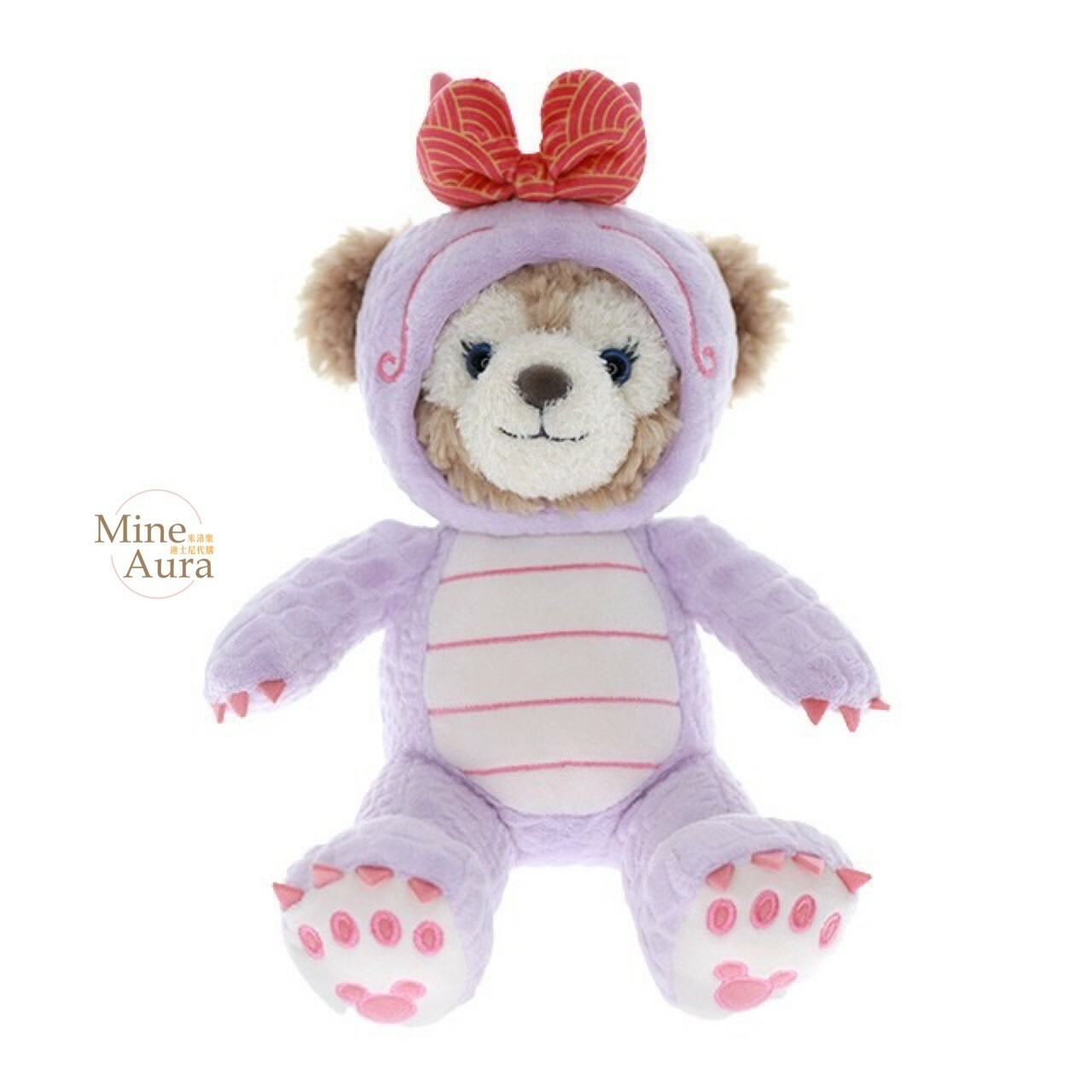 (現貨) 2024 新春限定 龍年主題 雪莉玫 ShellieMay 絨毛 SS號 娃娃 玩偶 -香港迪士尼樂園