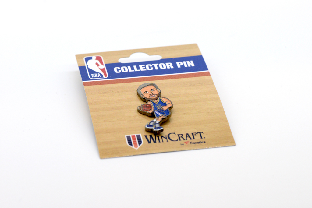 WinCraft 金州勇士隊 Stephen Curry 球員 別針